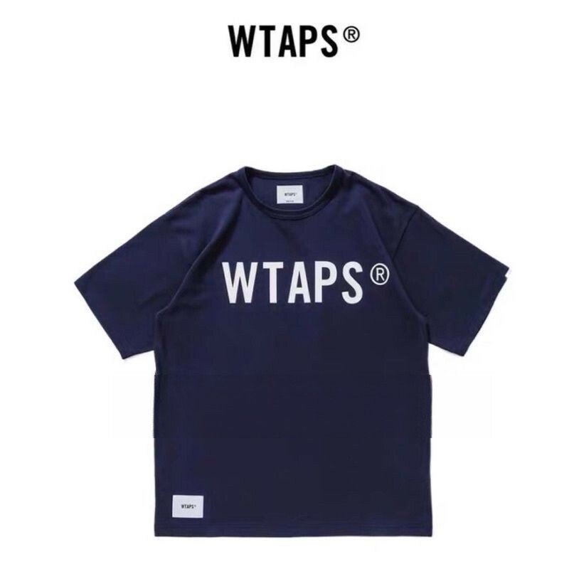 WTAP短袖WTAPS BANNER SS/COTTON TEE 雙面經典LOGO寬鬆 T恤 短袖
