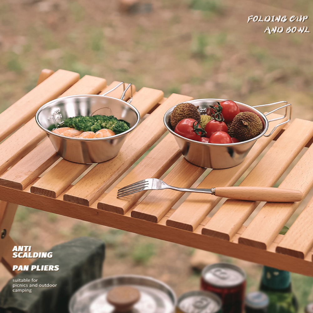 #【元氣熊】304不銹鋼長柄雪拉碗