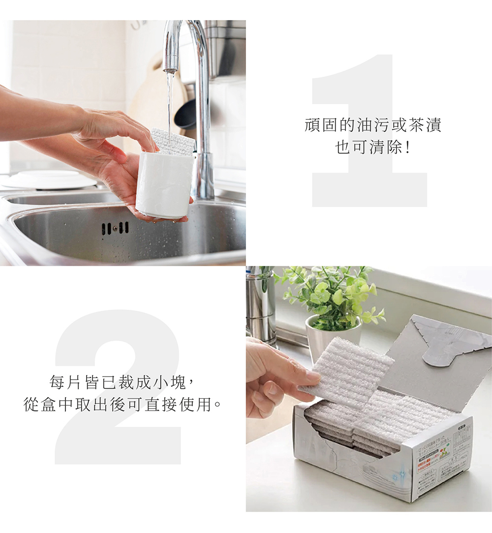 SANKO》日本製抗菌加工拋棄式去污清潔巾(20片入)