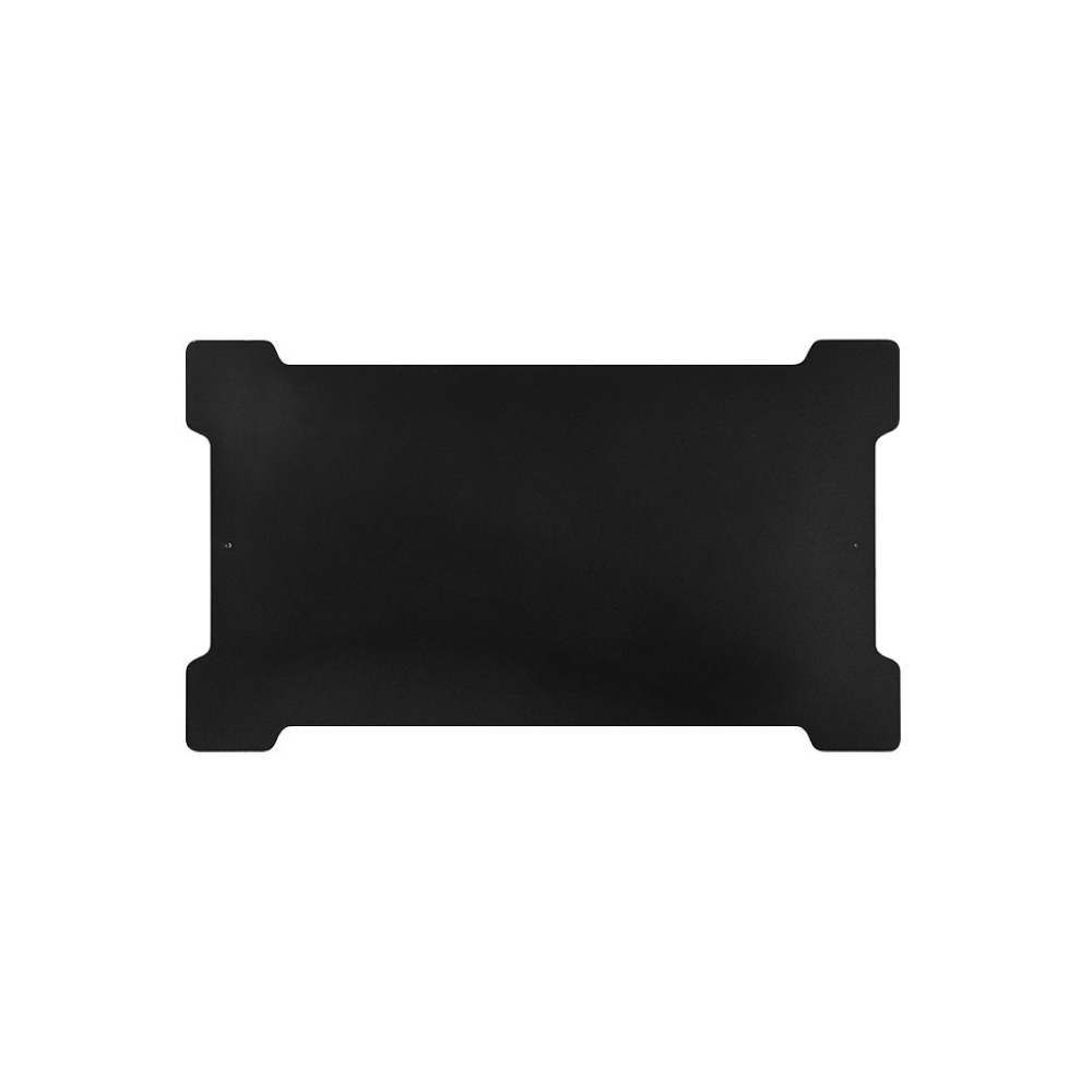 #【元氣熊】鋼網摺疊置物架鋼板台面/黑色