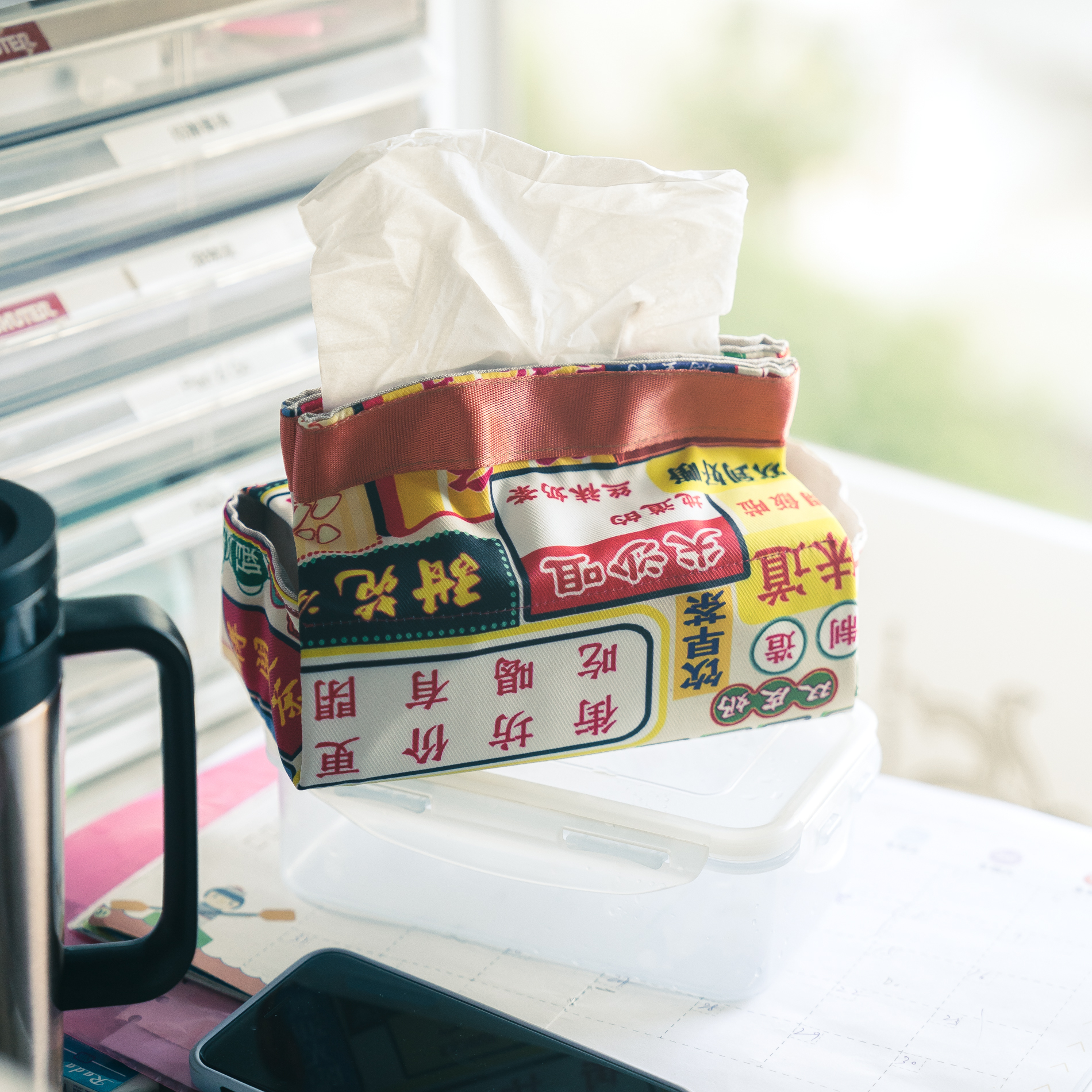 紙巾盒套 - 大排檔造型 (小)