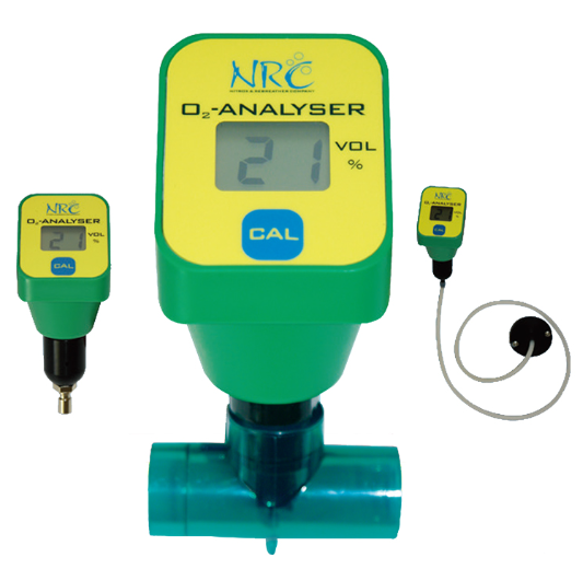 NRC 氧氣分析儀(拋棄式)保固一年