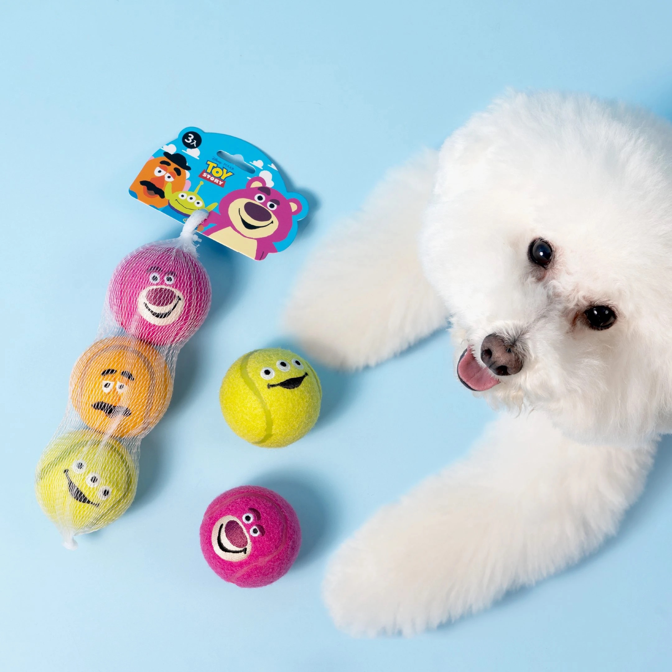 SELECT / 犬用 狗狗彈力球 (3入)