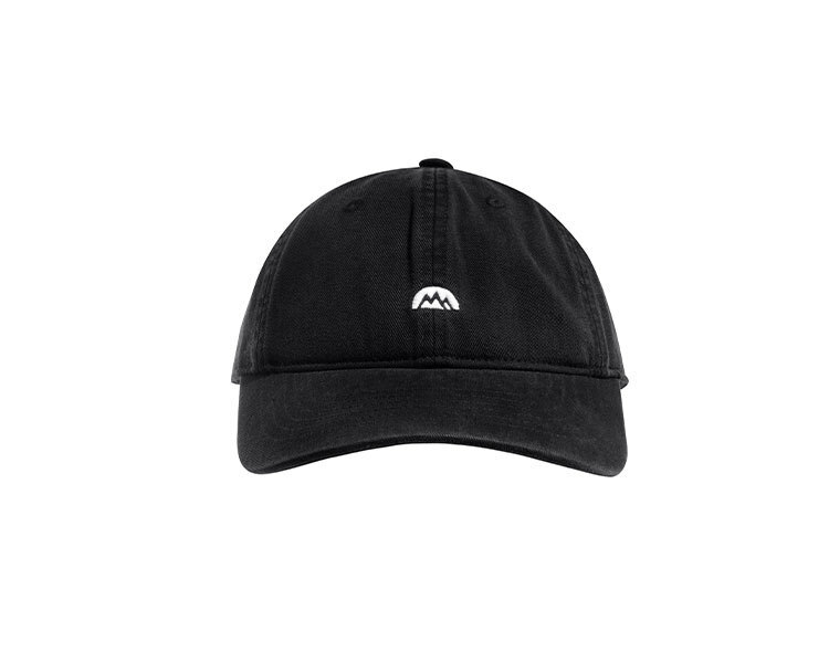 小山圖案刺繡鴨舌帽