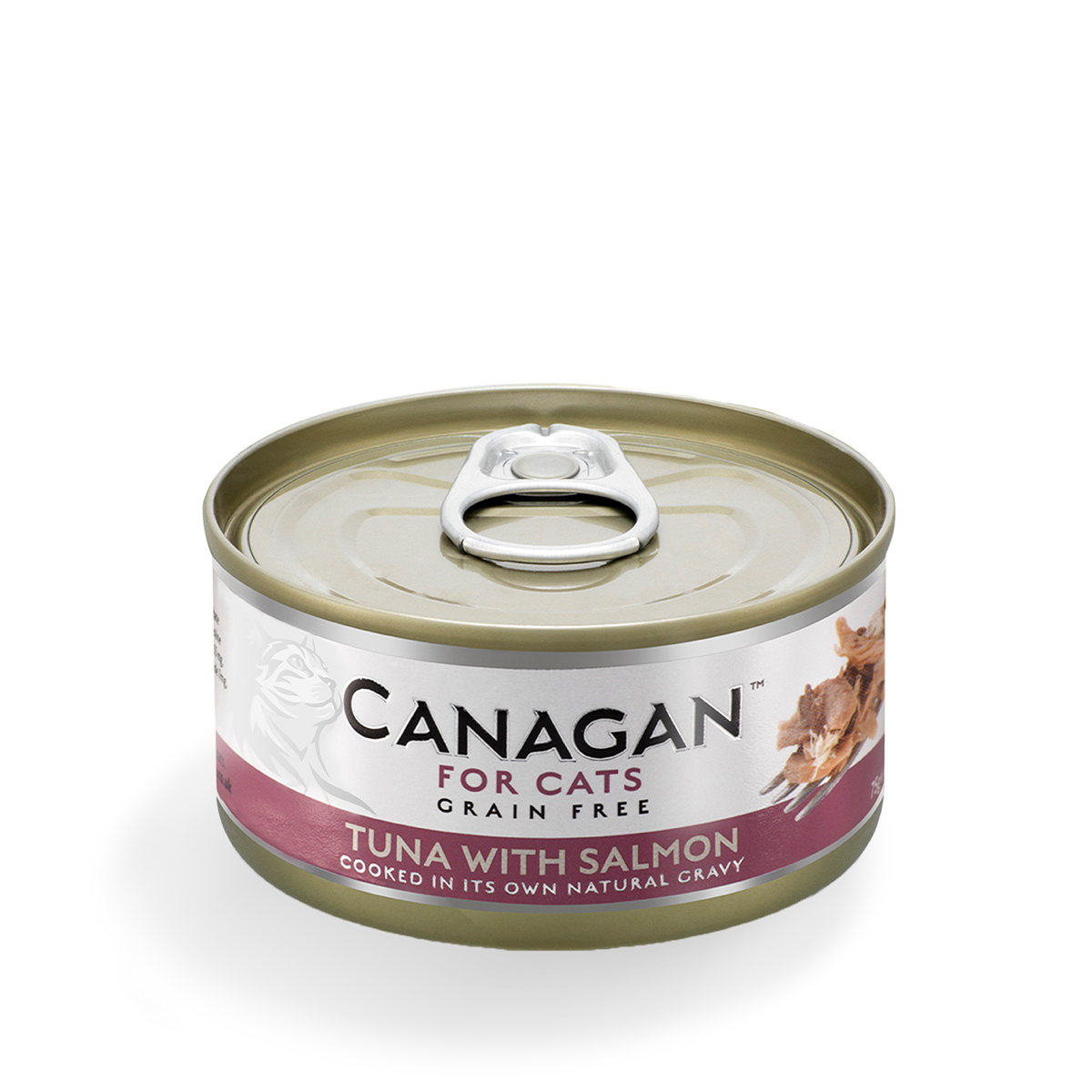 Canagan Grain Free Cat Wet Food Tuna with Salmon．75g【Original Box of 12 Cans】