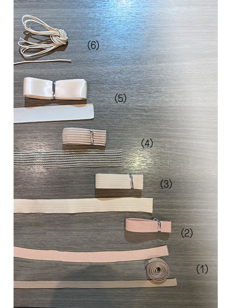 TuTu 嚴選商品【芭蕾舞硬鞋配件-鬆緊帶/緞帶/彈性抽繩】