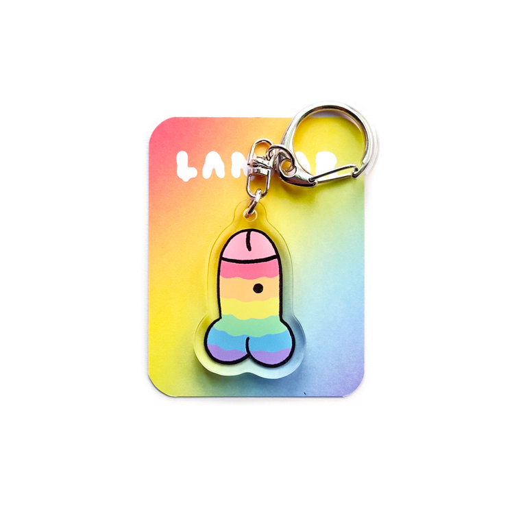 Lanparman｜壓克力吊飾｜彩虹