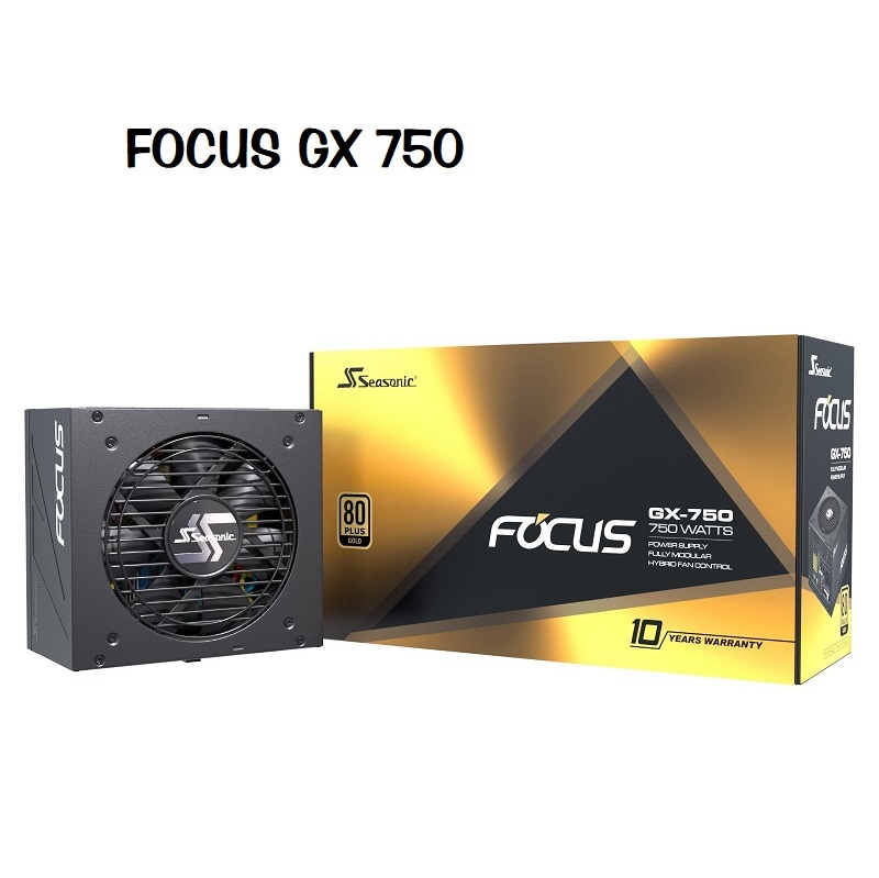 米特3C數位–海韻 Focus GX-750/GX-850/GX-1000 ATX3.0 金牌全模組電源供應器