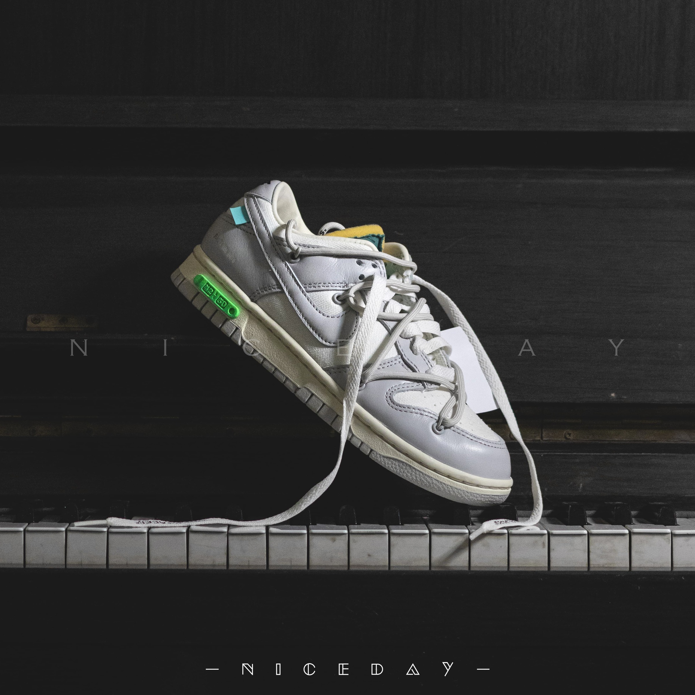 NiceDay 代購 Off-White™ x Nike Dunk Low THE50 NO.42 灰白 男女尺寸 DM1602-117