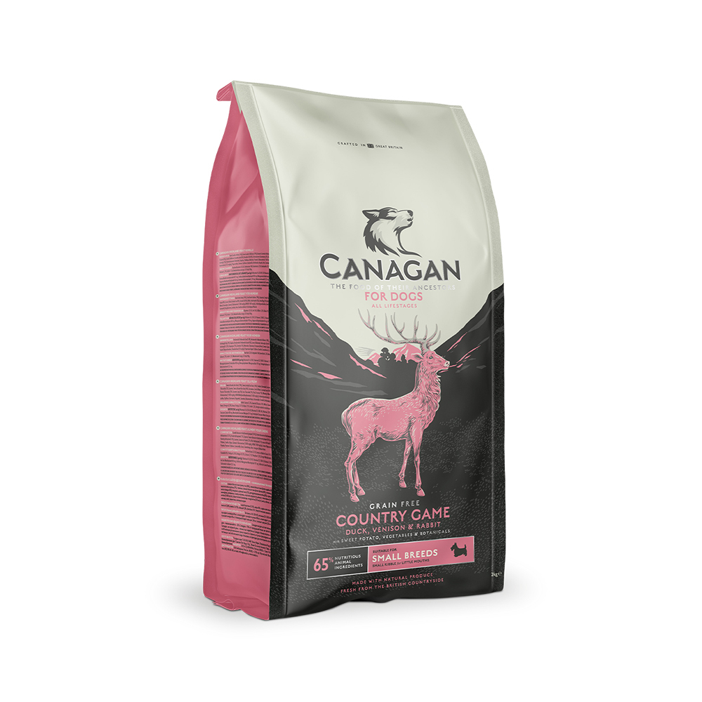 原之選 無穀物田園野味鴨+鹿+兔肉小型犬全犬糧**細粒**