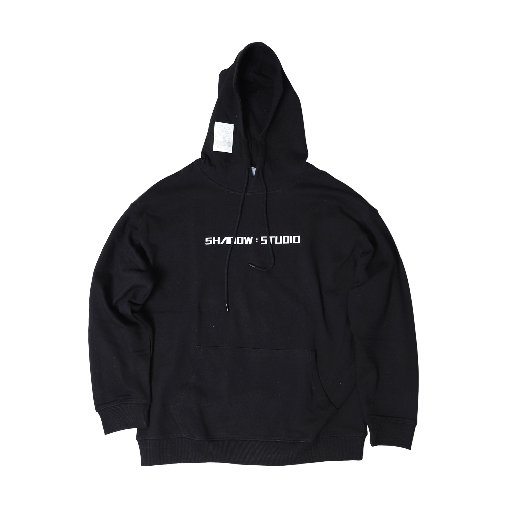 LOGO OVERSIZE HOODIE / 暗黑落肩連帽衛衣