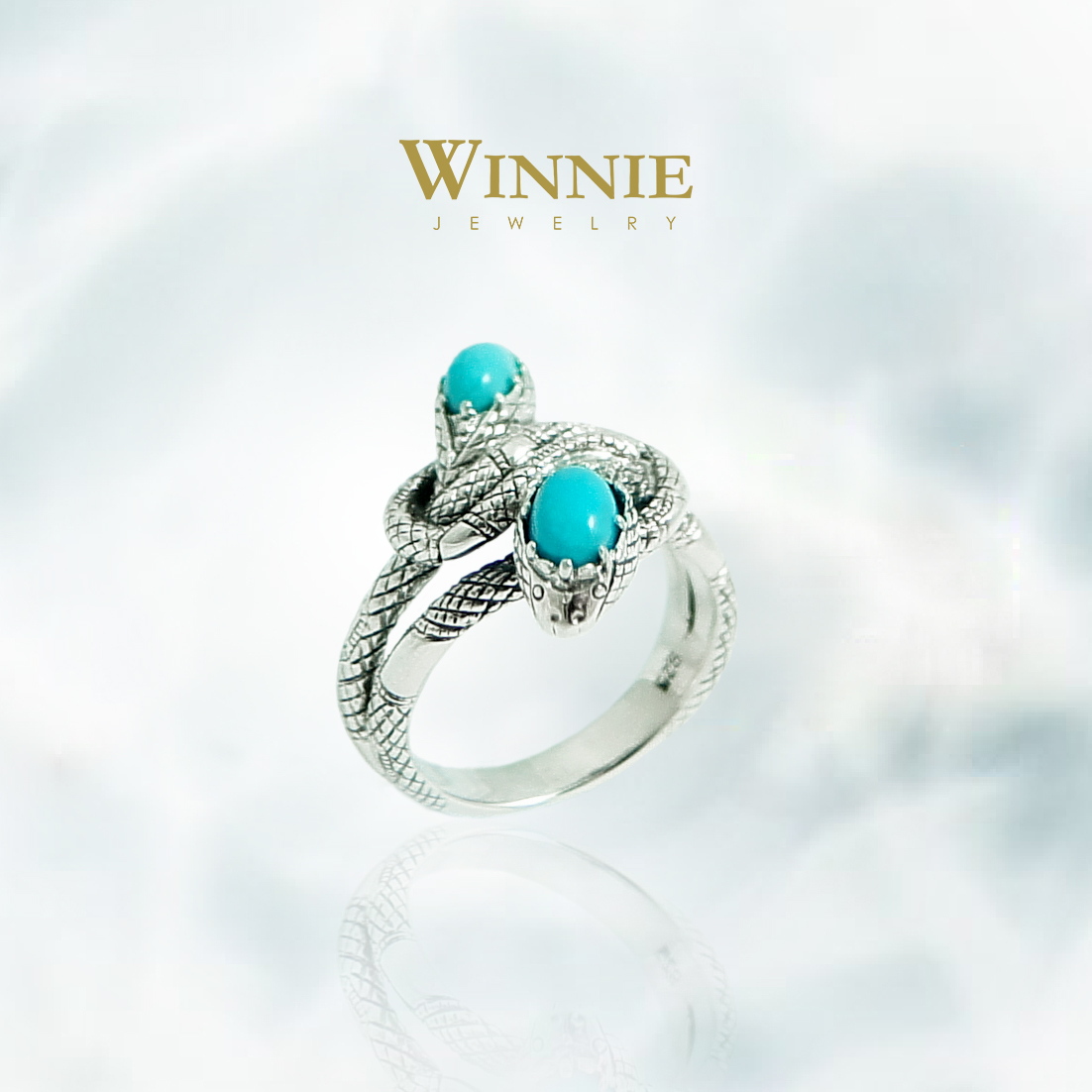 蛇來蛇去戒指OP1743