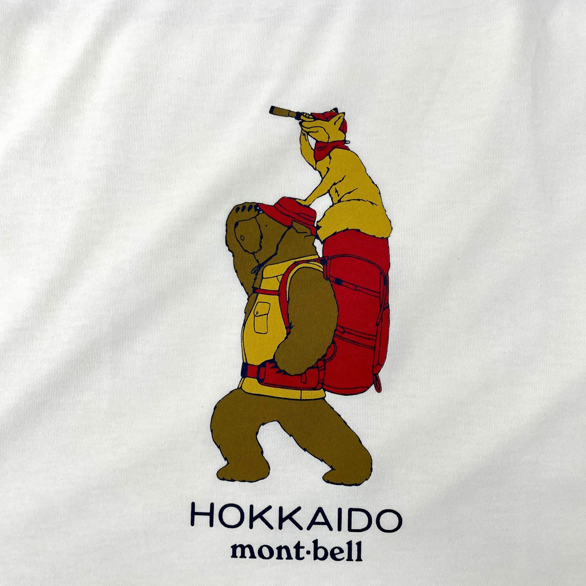Mont-Bell  Hokkaido Limited Bear Tee(L/XL)
