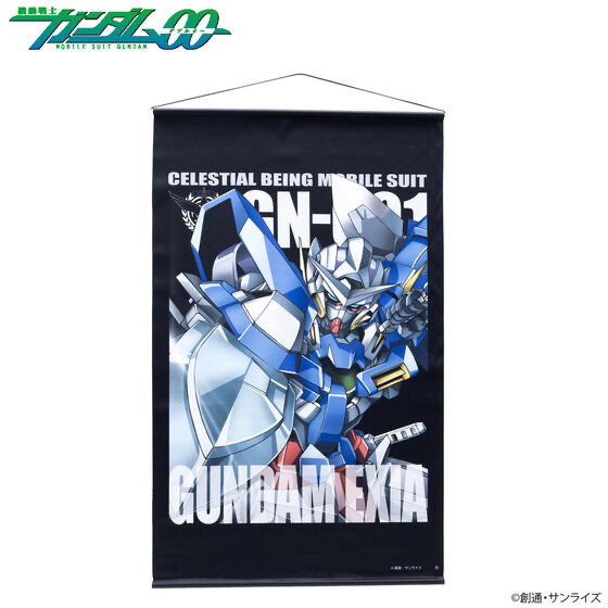 Pbandai 預訂2024/4月 機動戦士ガンダム00 モビルスーツ タペストリー 掛布