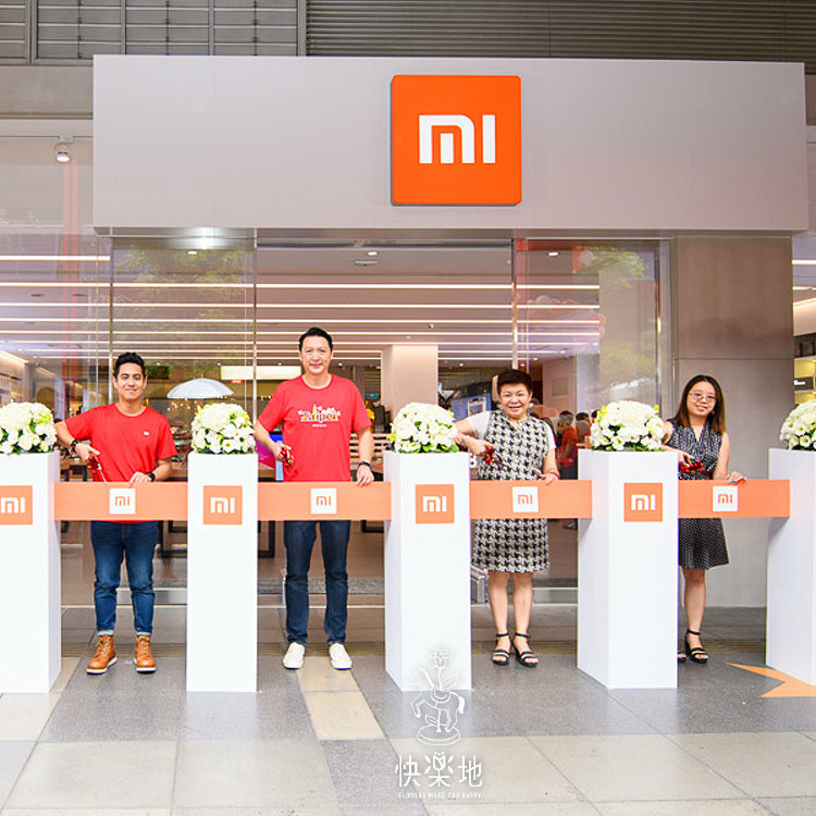 剪綵▪【客製】特殊造型鮮花綵柱訂做