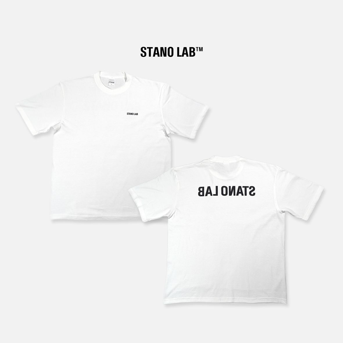 MIRROR STANO LAB Tシャツ (ホワイト)