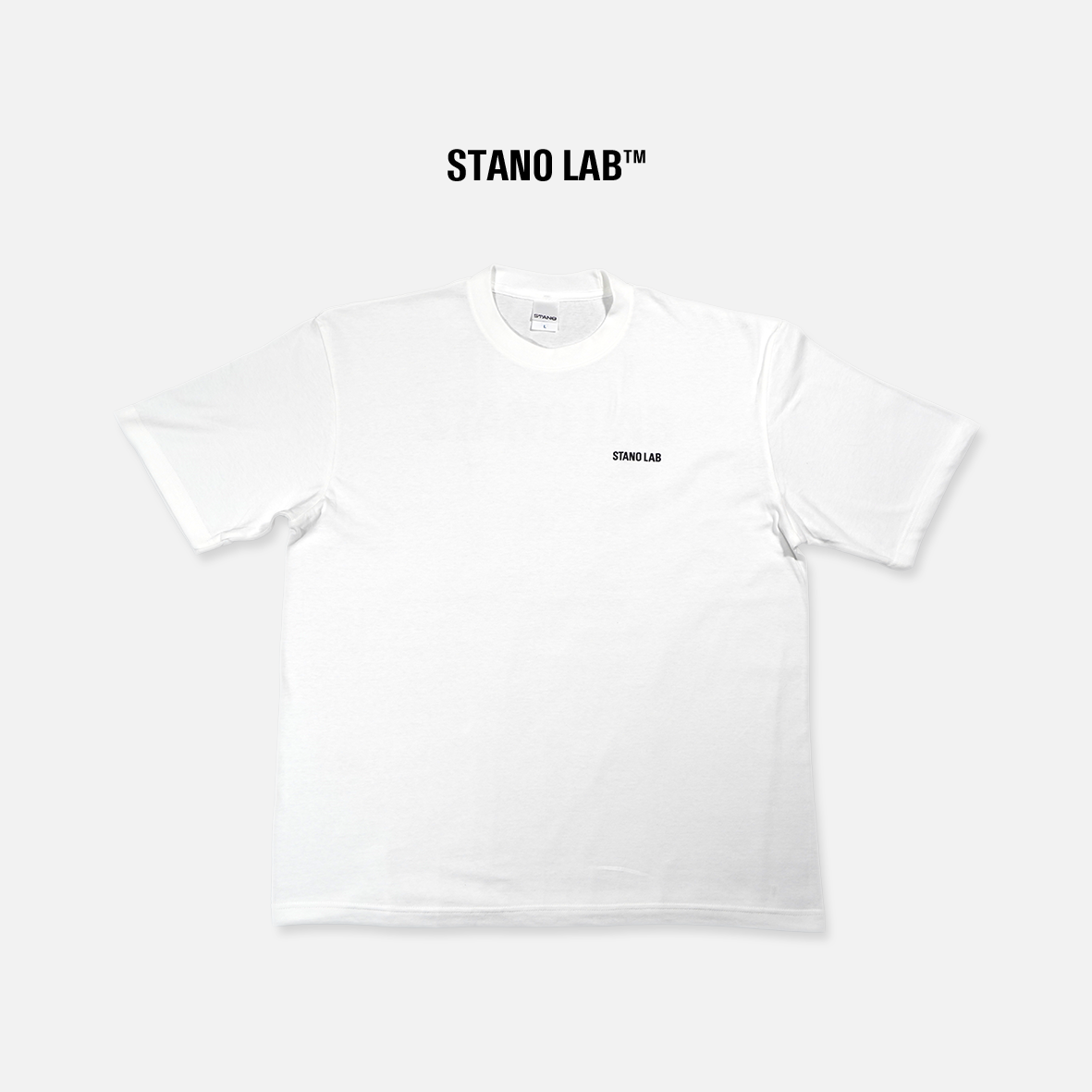 MIRROR STANO LAB Tシャツ (ホワイト)