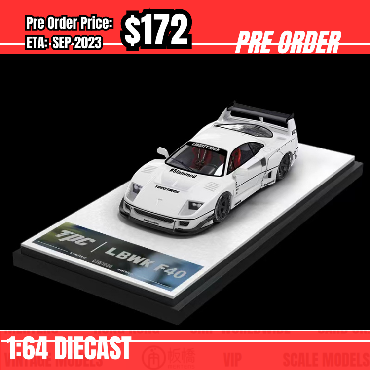 PO-$172 * TPC * 1:64 LB F40 White [26/07]