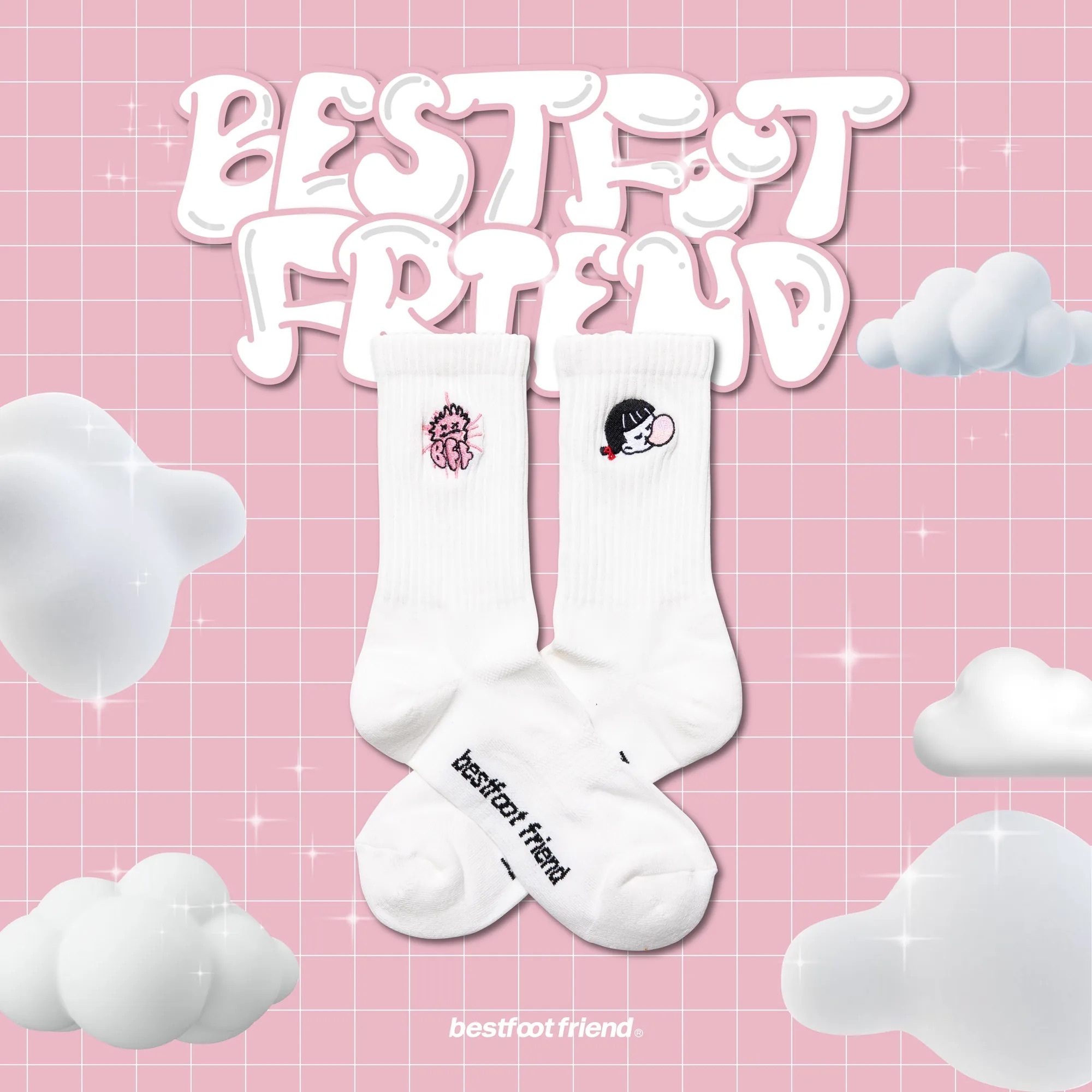 BFF Bubble Gum Girl 泡泡糖女孩 2色 BF23008