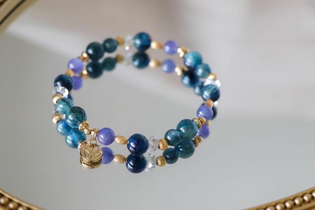 ☽◌*拉斐爾天使眼／藍晶石．坦桑石