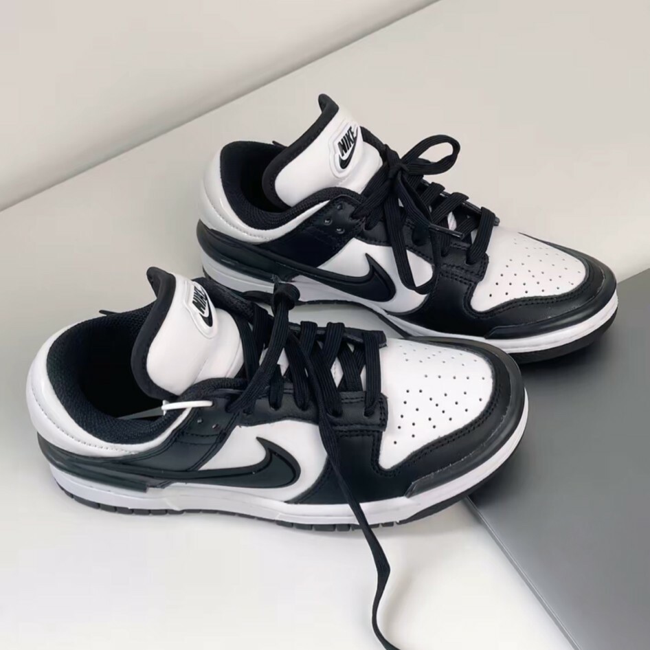 Nike Dunk Low Twist "Panda" 果凍飛鉤 熊貓 黑白