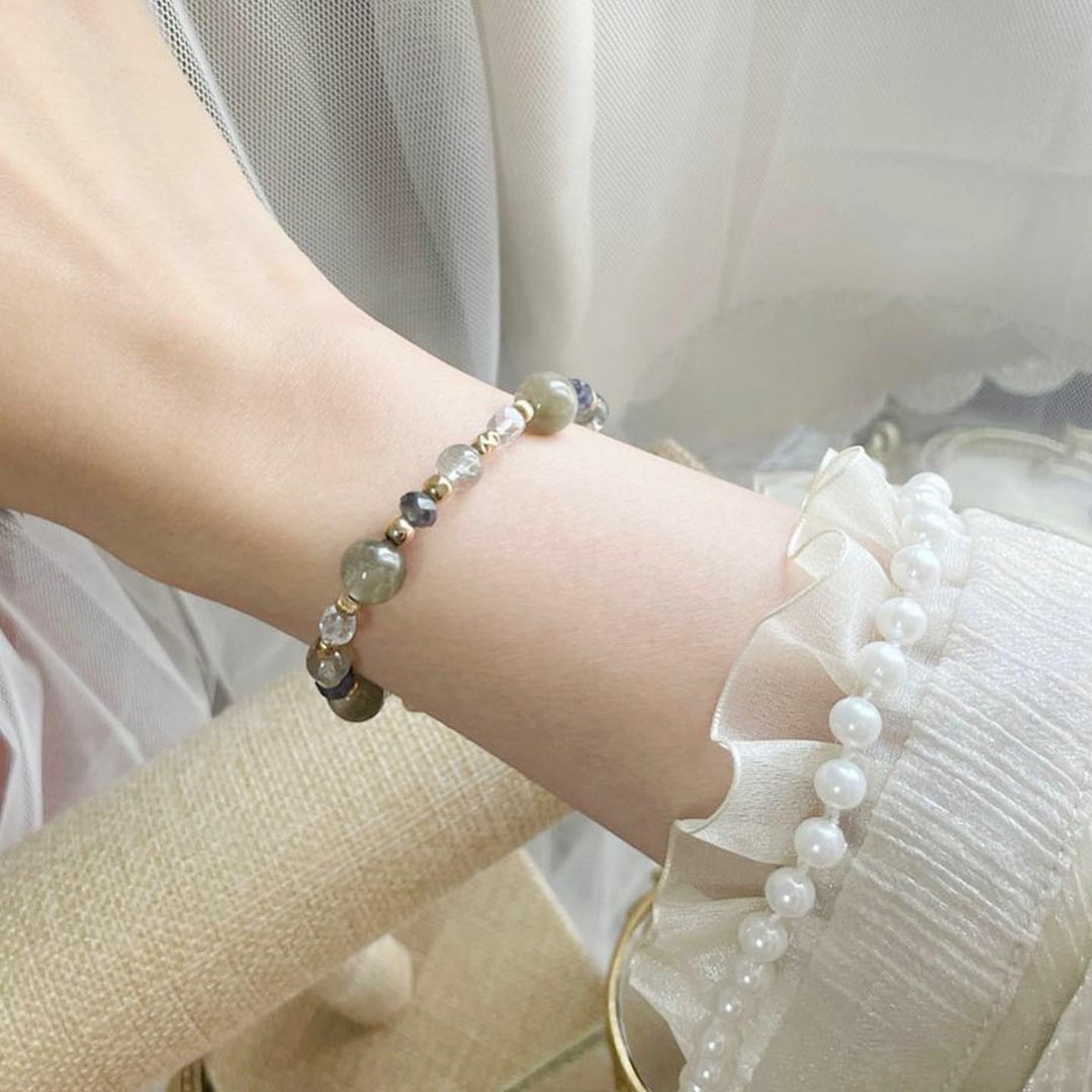 ☽◌*綠野仙蹤／綠髮晶．堇青石．綠幽靈