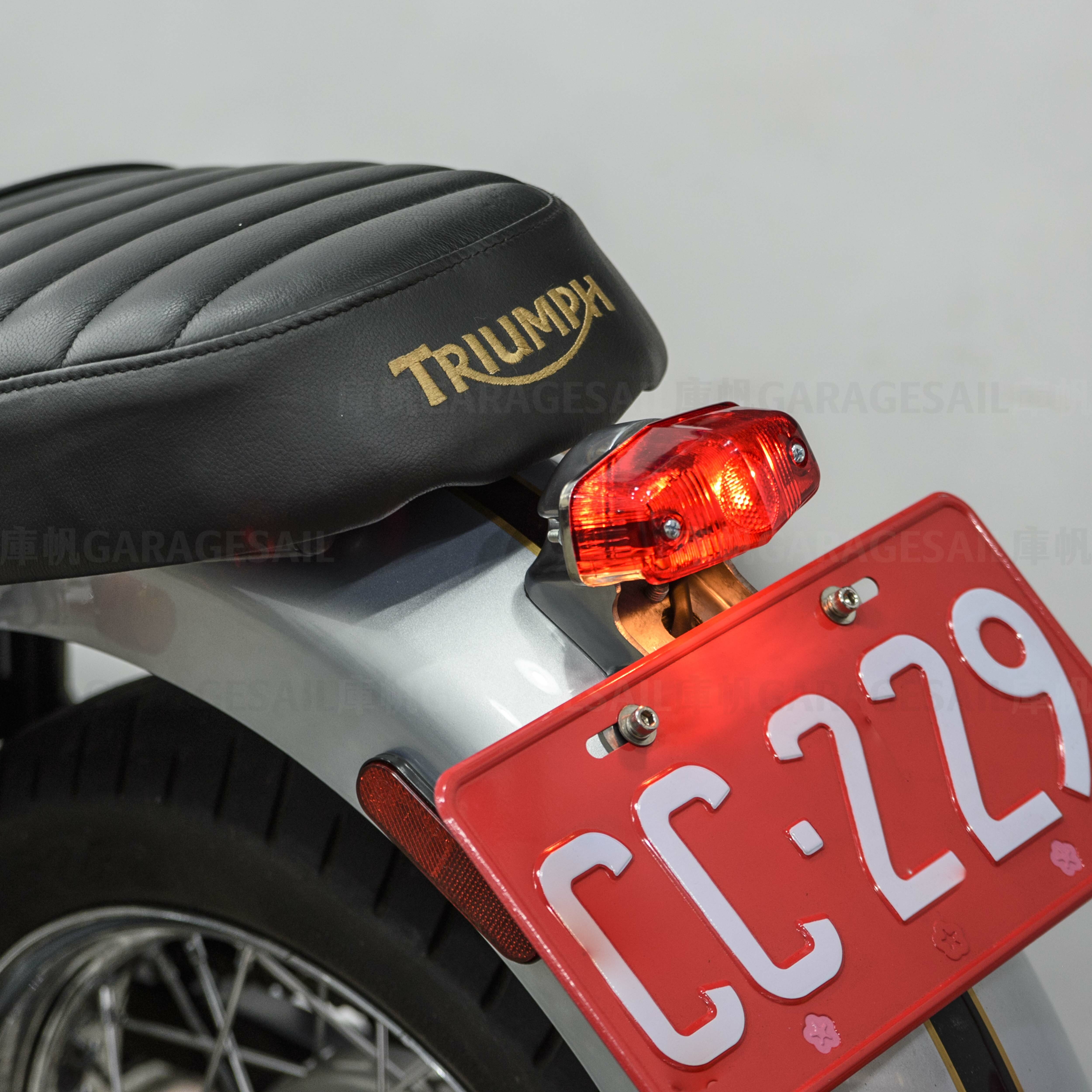 LED 牌架式 尾燈 盧卡斯 L1 高燈座 拋光銀