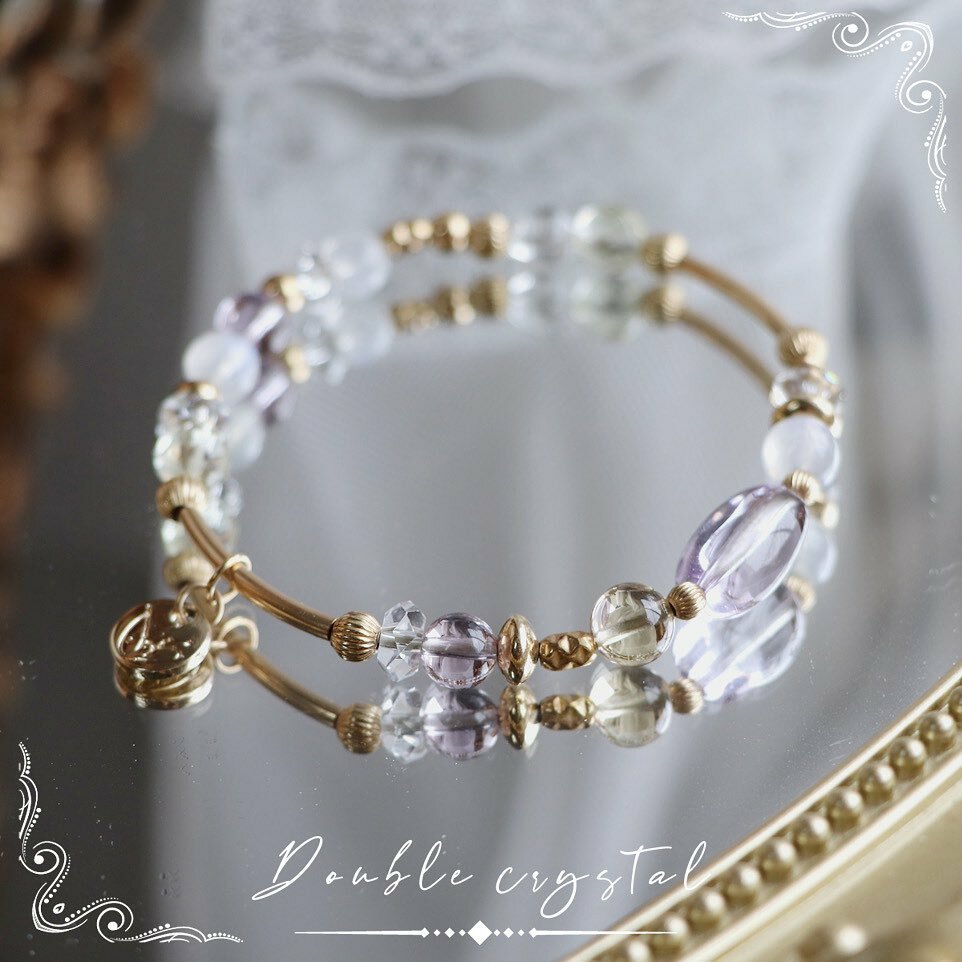 ☽◌*娜塔莎花園-花的序曲系列／紫水晶．黃水晶．月光