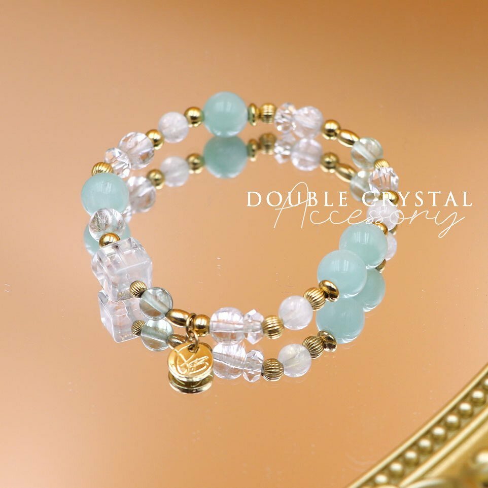 ☽◌*約見極光／藍異極礦．藍針方糖．冰透拉絲高品藍鋰輝．藍月光．螢石