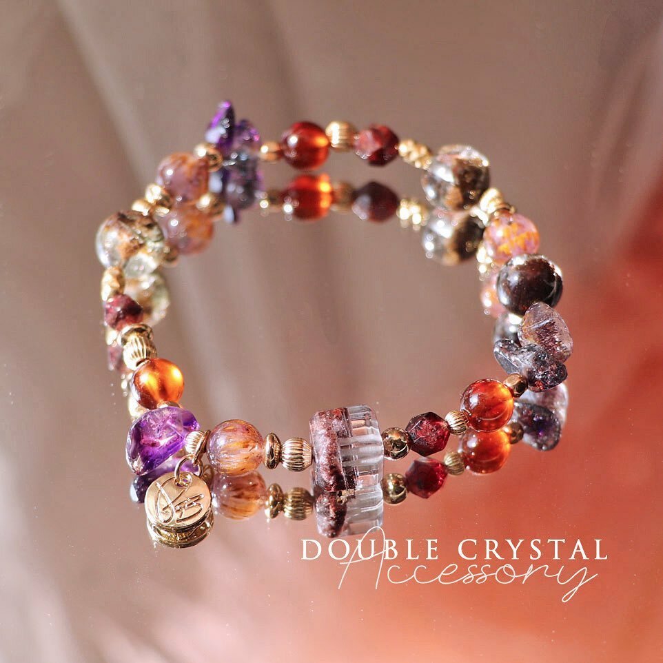 調和身心 柔和第一名 留下日夜的溫柔：紅幽靈．超七原礦．極光23．石榴石．橙石榴石