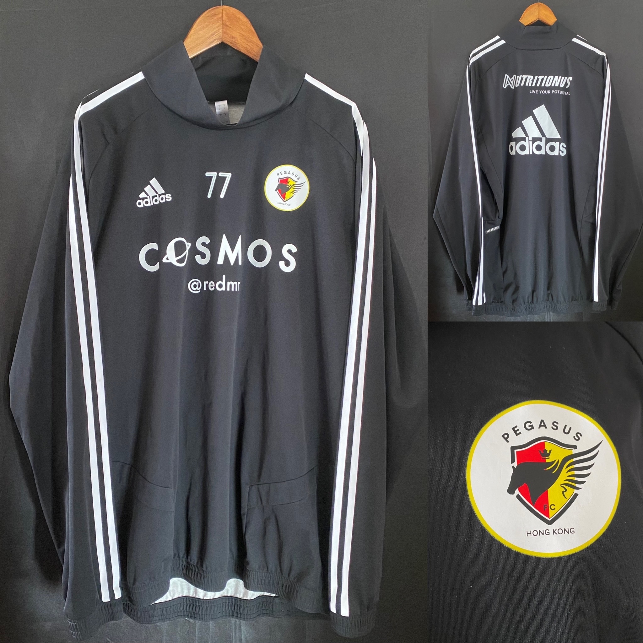 Pegasus FC Adidas player issue training shirt