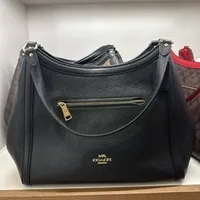 [S] COACH C6231 LTH KRSTY SB,IM/BLACK, 195031395475 (SCO314)