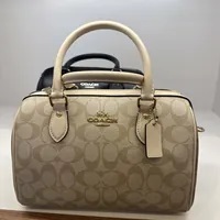 [S] COACH CH486 SIGNATURE BLK RWN,IM/LIGHT KHAKI MULTI, 195031871399 (SCO320)