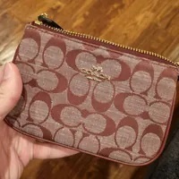 [S] COACH CI027 DNM SIGNATURE CHMBRY NLT 1,IM/WINE MULTI, 195031831430 (SCO321)
