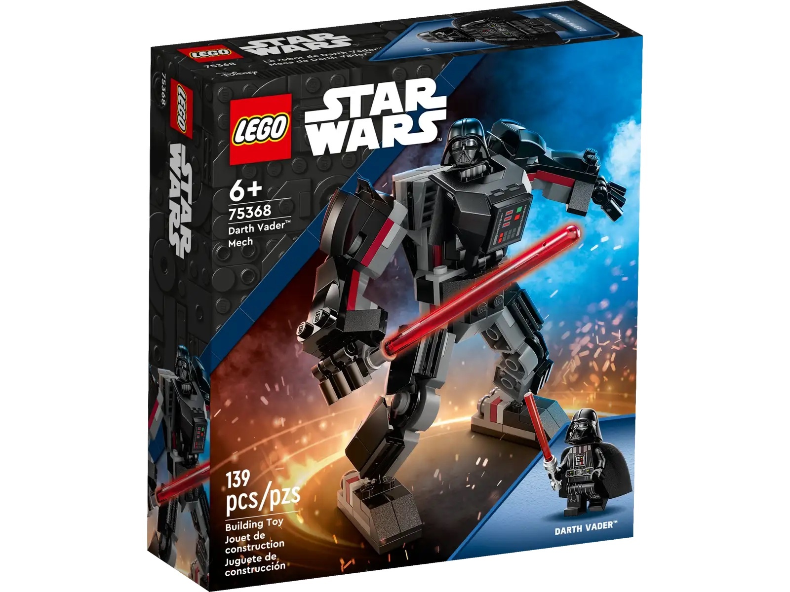 [飛米樂高積木專賣店] LEGO 75368 Star Wars-達斯維德機甲