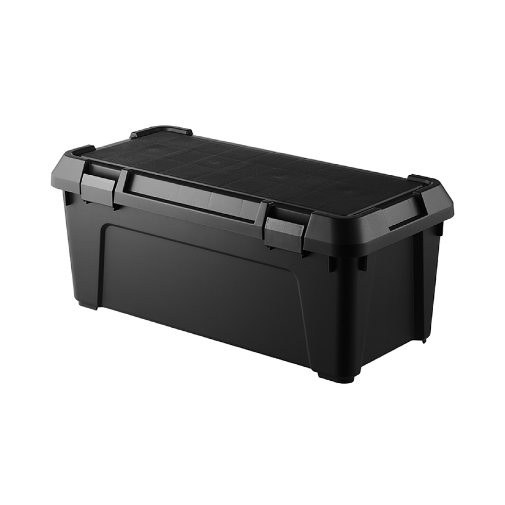 【日本JEJ ASTAGE】黑化耐重RV收納桶 160-A7 54L