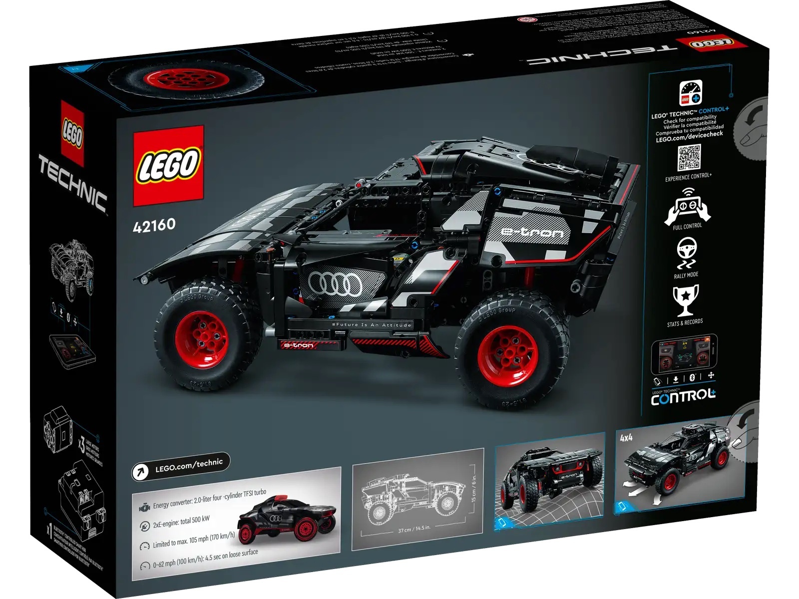 [飛米樂高積木專賣店] LEGO 42160 Technic-奧迪 RS Q e-tron
