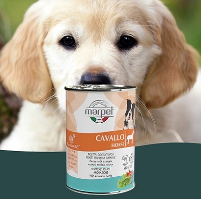 意大利 Marpet Equilibria均衡系列 狗濕糧 410g - 馬肉【原箱24 罐】