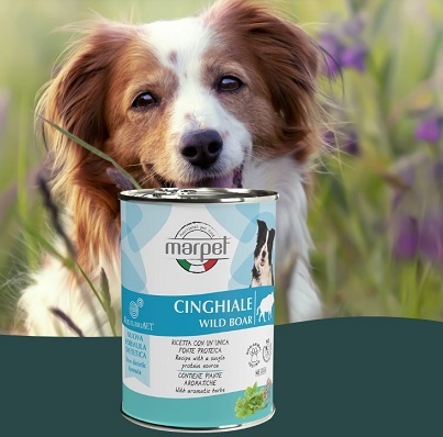 意大利 Marpet Equilibria均衡系列 狗濕糧 410g - 野豬肉【原箱24 罐】