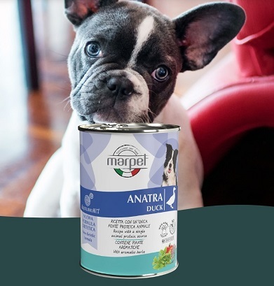 意大利 Marpet Equilibria均衡系列 狗濕糧 410g - 鴨肉【原箱24 罐】