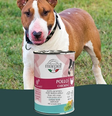 意大利 Marpet Equilibria均衡系列 狗濕糧 410g - 雞肉【原箱24 罐】