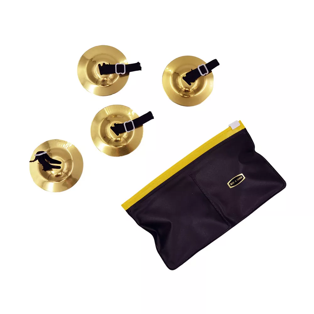 HAOSEN HAOSEN / HFC-03B 附夾鏈收納袋 手指銅鈸(組) — 三峽鼓 / 打擊｜YA! 玩音樂