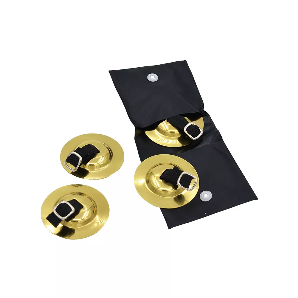 HAOSEN HAOSEN / HFC-03M 附扣子收納袋 手指銅鈸(組) — 三峽鼓 / 打擊｜YA! 玩音樂