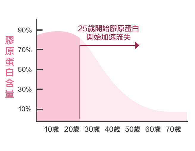 25歲膠原蛋白流失