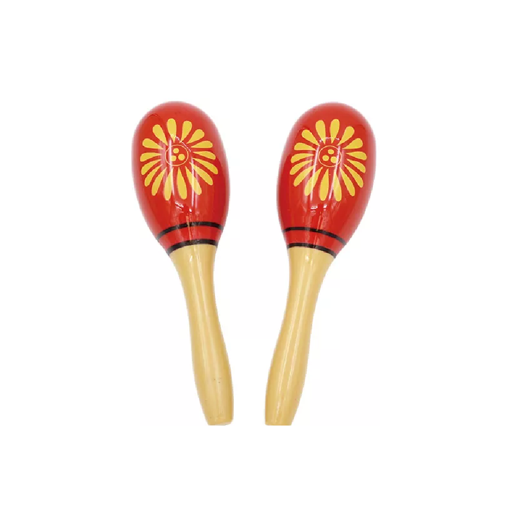 HAOSEN HAOSEN / HM-140 紅色造型款沙鈴 — 三峽鼓 / 打擊｜YA! 玩音樂