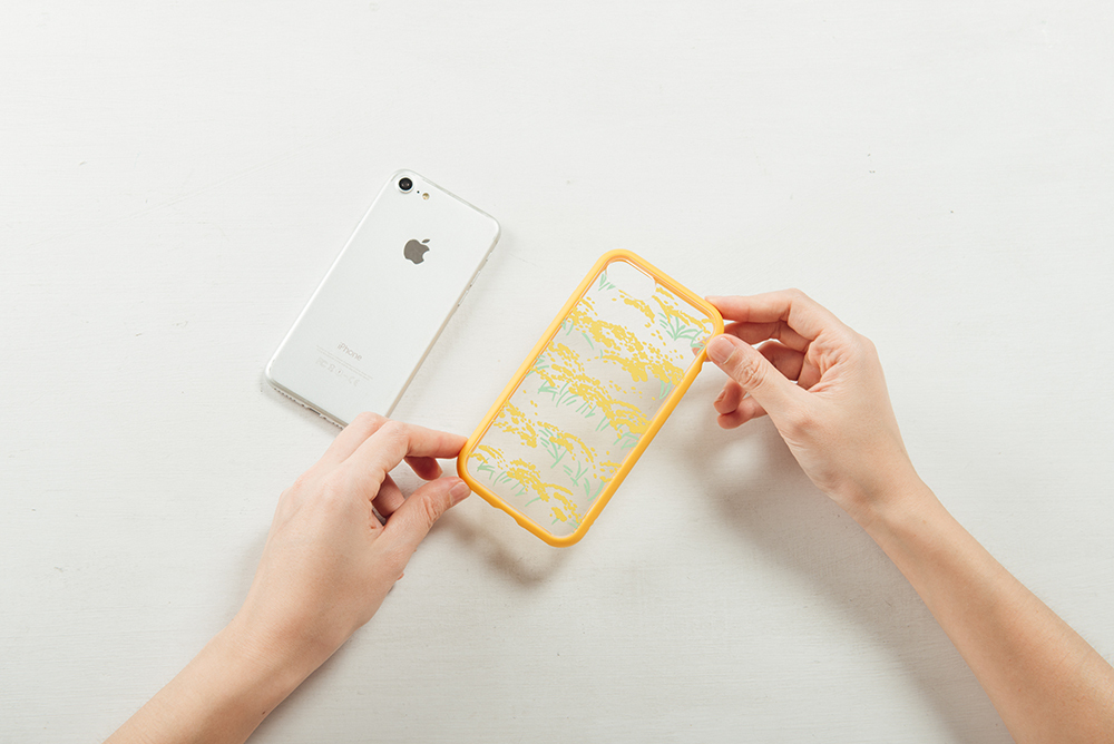 印花樂犀牛盾手機殼背板