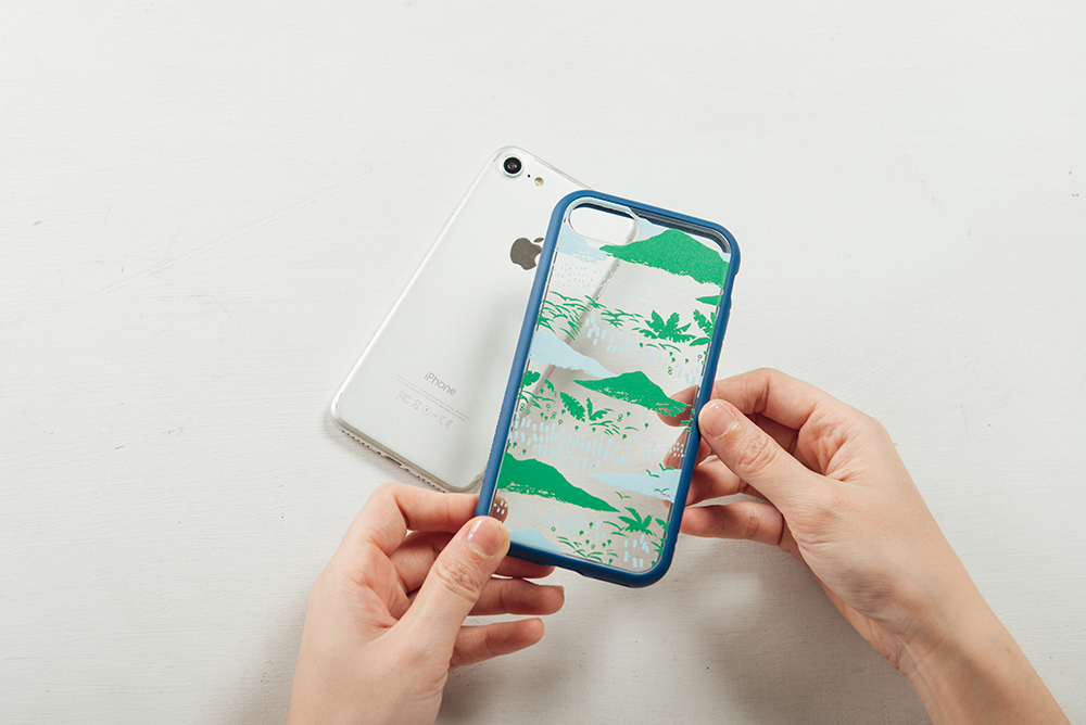 印花樂犀牛盾手機殼背板