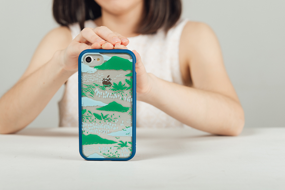 印花樂犀牛盾手機殼背板