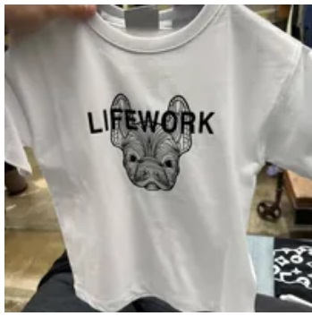[S] LIFEWORK KID'S RADOK SHORT SLEEVE T-SHIRT,WHITE, LK235TS595-2-00 [FINAL SALE] (SLW231)