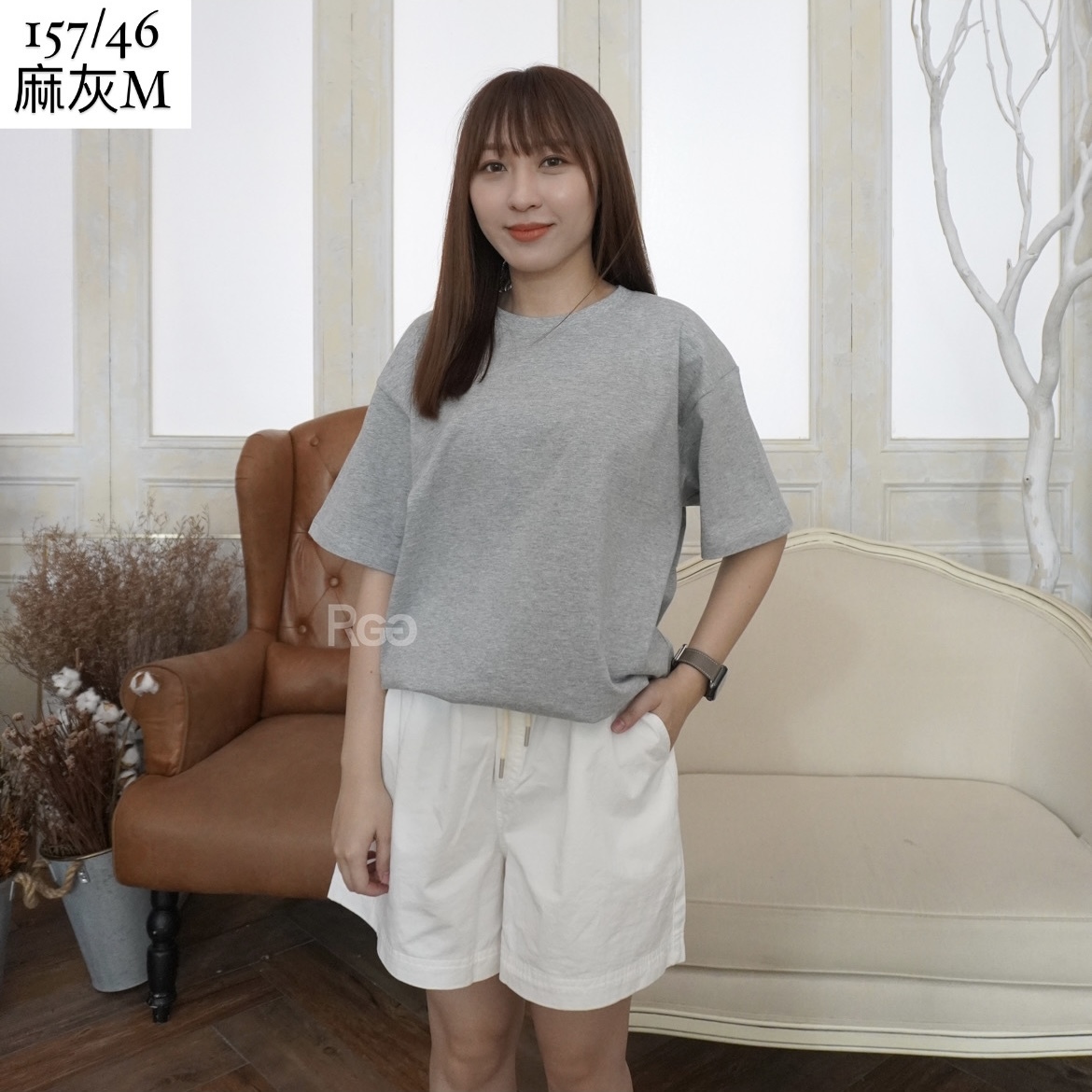 ArriveGuide 240克 16支精梳棉重磅落肩 7.1 OZ 短T